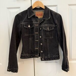 GUESS Charcoal Denim Jacket